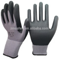 Guantes de nylon del nitrilo de Spandex de nylon de la galga del punto sin costura 15 del calibrador para el trabajo de seguridad industrial